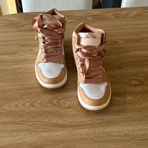 SOLD SOLD SOLD Nike Women's Sneakers in Tan and White